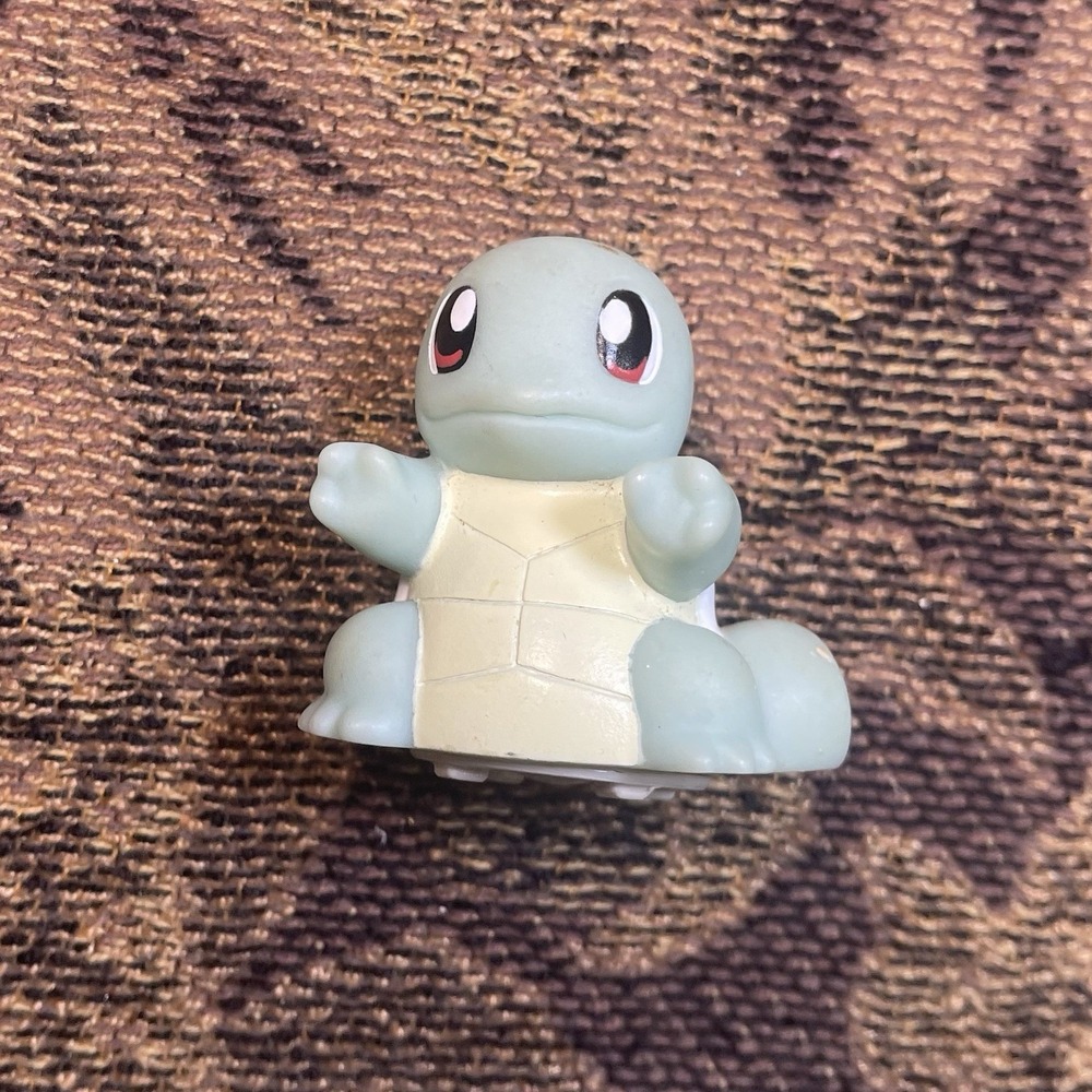 1999 Squirtle 2" PVC Roller Action Figure Pokemon Sliders OddzOn Oddz On